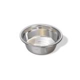 Van Ness Pets Medium Lightweight Stainless Steel Dog Bowl, 32 OZ Food And Water Dish, Natural