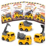 Laoyebaohao 24 Pack Valentines Day Cards for Kids School with Construction, Valentines Day Gifts for Kids Party Favor, Classroom Prizes School Exchange Gifts - Retail: $14