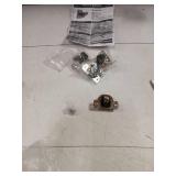 110-Degree Cabinet Door Hinges - Replacement for Blum Compact 33 Self-Closing Hinges, Adjustable Screw-On Design for Open-Side/Standard Cabinets, Soft-Close Durable Steel (Sliver, 4 Pack) - Retail: $2