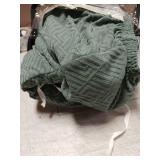 XINEAGE New 3 Pieces Couch Covers for 2 Extra Large Cushion Sofa Super Stretch Sofa Cover for 2 Large Seat Universal Loveseat Slip Cover for Living Room (Pea Green), 71"-91"(2 Cushions) - Retail: $56