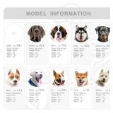 ARUNNERS Large Dog Zipper Hoodies Clothes Zip Up Sweaters for Pitbull Labrador, Blue, 3X-Large - Retail: $20