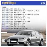 PCV Valve Engine Crankcase Vent Valve Oil Separator with Valve Breather Hose Kit for 2012-2018 Audi A4 A5 A6 Q5 Quattro Allroad 2.0T Only 06H103495AE 06H103495J 06H103495AK - Retail: $40