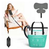 COLDSOOT Cold Therapy Machine for Shoulder with Programmable Timer, Portable Ice Machine for Shoulder After Surgery, Lightweight Replacement Recovery System, Cryotherapy Pain Relief w/Compression Pad 