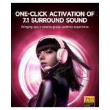 Wireless Gaming Headset, 7.1 Surround Sound, 2.4GHz USB Gaming Headphones with Bluetooth 5.4, 100H Battery, ENC Noise Canceling Mic, RGB Light, Wireless Headset for PC PS5 PS4 Mac Switch (Gray-Pink) -