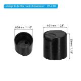 PATIKIL 28/410 Replacement Press Plastic Caps, 12pcs Dispensing Top Cover for Squeeze Shampoo and Lotion Bottles Lids - Retail: $9