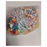 UMEELR 28 Pack Unicorn Rainbow Bracelet, Bead String Bracelet Easter Egg Stuffing Romantic Gifts for Valentine