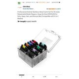 Professional Animal Clipper Comb Set with Storage Case - Retail: $15