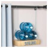 Curtain Rods for Windows 2 Pack 36-48 inch, 5/8 inch Matte Black Curtain Rod with Brackets Adjustable by Splicing for Bedroom Kitchen Study Living Room - Retail: $16