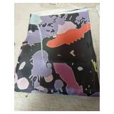 Qian 7x5ft Graffiti Paint Colorful Splatter Photography Backdrop Glow Neon Birthday Party Decoration Photo Props - Retail: $9