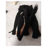 DAIXI 0.4cm and 0.6 0.8cm Thickness 8-18 Inch 70 Strands 100% Real Human Hair Dreadlock Extensions for Man/Women Handmade Permanent loc Extensions Bundles Can Be Dyed Bleached Curled Twisted - Retail: