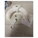 HITDER Nail Fungus Laser Treatment LED Light Device, Nail Fungus Cleaning Light Device for Damaged, Thick Toenails and Fingernails, Suitable for Home Use (White) - Retail: $80