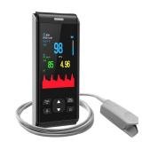 Pulse Oximeter Fingertip Handheld Pulse Oximeter With Continuous Monitor Blood Oxygen Saturation Monitor for Adults Rechargeable Monitor Oxygen Meter For SpO2/PR/PI - Retail: $99