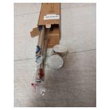 TEECK Shower Curtain Rod, 32-80 inch Adjustable Spring Tension Curtain Rod, Never Rust Anti-Slip Shower Curtain Rod for Bathroom, No Drilling, Never Collapse, Easy to Use, Silver - Retail: $15