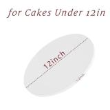 Oungg 14 Pack 12 Inch Cake Drum, Cake Boards 12 Inch Round, 1/2" Thick Cardboard Cake drums with Food Grade, White and Modern Style for Bases Para Pasteles. - Retail: $29
