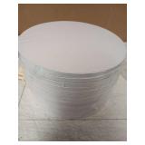 Oungg 14 Pack 12 Inch Cake Drum, Cake Boards 12 Inch Round, 1/2" Thick Cardboard Cake drums with Food Grade, White and Modern Style for Bases Para Pasteles. - Retail: $29