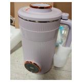 Nut Milk Maker Machine, 35oz Homemade Soy, Almond, Oat, Coconut, Plant Based and Non Dairy Beverages, 8 in 1 Automatic Soybean Machine With 12H Delay Start/Keep Warm/Boil Water - Retail: $54