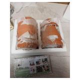 Fcacti 6 Pack Terra Cotta Pots with Saucer, 4.5 Inch Clay Planters for Indoor/Outdoor Plants, Drainage Hole, Succulent, Cactus, Flower Pots - Retail: $23