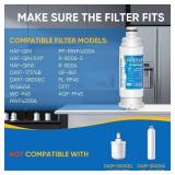 PUREPLUS DA97-17376B Replacement for Samsung HAF-QIN/EXP, DA97-08006C, RF28R7351SG, RF28R7201SR, RF28T5001SR, RF24R7201SR, RS27T5200SR, RF23M8590SG, RWF4200A Refrigerator Water Filter, 3 Pack - Retail