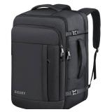 Gieury Carry On Backpack, 50L Travel Backpack, Luggage Backpack TSA Flight Approved Laptop Backpack for Men & Women, Large Expandable 40L Daypack Lightweight Business Weekender Bag, Black - Retail: $3