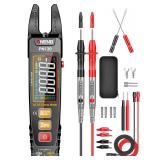 ANENG Multimeter Tester Color LCD TRMS 4000 Counts Clamp Meter Auto Ranging Rechargeable Voltmeter with U-Shaped Jaw Measures AC/DC Current,Voltage,NCV,Ohm,Diode,Capacitance,Resistance,Continuity - Re