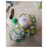 Umosis Interactive Cat Toys Rechargeable,Moving Concealed Feathers,Real Mouse Squeaky,Touch Activated Cat Kitten Toy Exercise Toys for Indoor Bored Adult Cats - Retail: $25