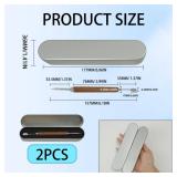 Vvluvva 2 Pack Latte Art Pen for Coffee, Double-Ended Espresso Latte Art Tool with Stainless Steel Tips & Wooden Handle for Barista and Home Coffee Designs - Retail: $8