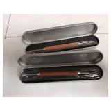 Vvluvva 2 Pack Latte Art Pen for Coffee, Double-Ended Espresso Latte Art Tool with Stainless Steel Tips & Wooden Handle for Barista and Home Coffee Designs - Retail: $8