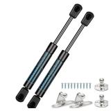 ARANA 4053 7.5 Inch 25 Lb/111N Gas Strut, 8 Inch Gas Spring Shock Lift Support for Sentry Safe Door Replacement RV Cabinet Sentrysafe Toolbox Toy Lid with Replacement Clutch Ball Studs, 2Pcs - Retail: