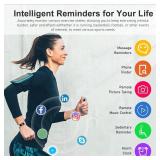 Zeacool Fitness Tracker with 24/7 Heart Rate, Blood Oxygen Blood Pressure Sleep Monitor, Activity Trackers 5 ATM Waterproof,Step Calorie Counter Pedometer Health Smart Watch for Women Men Beige - Reta