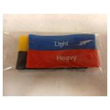 WinnerWhy Set of 5 Toe Stretcher Band Separator Spacer Bunion Correction Hallux Valgus Alignment Foot Stretcher Straightener Resistance Loop Yoga Exercise Foot Care with Carry Bag(Multicolor) - Retail