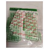 Command Indoor Large Replacement Strips, 20 Strips, Damage-Free Wall Hanging, Re-Hang Large Hooks for Home and Wall Decor, Holds up to 5 lb, White Adhesive - Retail: $9