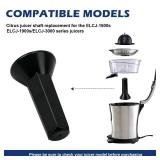 Juicer Parts Replacement for Eurolux Citrus Juicer, Shaft Replacement Fit ELCJ-1600s/1900s/3000s, Orange Lemon Juice Squeezer Parts, Commercial Citrus Juicer Insert Machine Attachment - Retail: $10