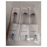10mL Syringe for Liquid, Food, Oral, Scientific Labs, Measurement, Dispensing, Press-In Adapter, Craft, Big Tip with Cap- 3 Pack 10ml Syringes with tsp & mL Measurement - Retail: $5