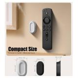 Nearockle 4 Pack Magnetic Remote Control Holder Wall Mount, Upgraded No Drill Self-Adhesive Organizer TV Remote Holder for Bed, Fan, RV Accessories (Black & White) - Retail: $9