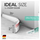 Vellure Door Draft Stopper for Bottom of Door - Premium Door Sweep for Bottom of Door/Weather Stripping Door Seal (Save Energy installs Quickly and Easily) Door Strip Ideal for - Retail: $8