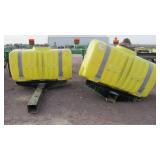 Dual 300 Gallon Poly Saddle Tanks