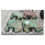 John Deere (10) Suitcase Weights