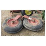 (2) 7.5-16 Tractor Single Fronts
