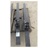 40" Clamp On Bucket Forks