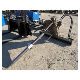 ASI 3PT Hydraulic Round Bale Feeder