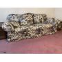 2 cushion floral couch by Cochrane