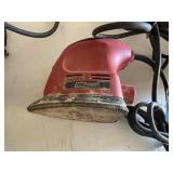 Tool shop detail sander, B & D polisher
