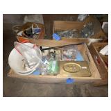 Wood box  w/contents