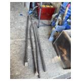 Stack of wrecking bars