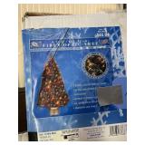 Xmas tree, sewing machine, electric scissors