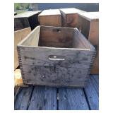 Wooden crate
