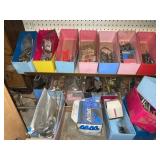 Bottom 2 shelves & shelf ledge only