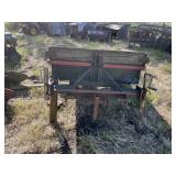 Across alley metal 1 wheel wagon