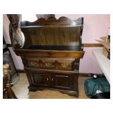 Pine dry sink