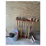 Croquet set